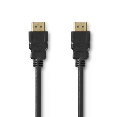 Premium Nagysebességű HDMI ™ kábel Ethernet | HDMI™ Csatlakozó | HDMI™ Csatlakozó | 4K@60Hz | 18 Gbps | 5.00 m | Kerek | PVC | Fekete | Boríték