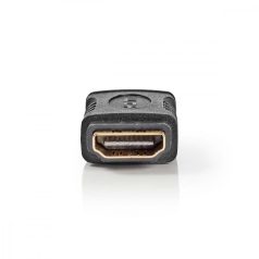   HDMI™ adapter | HDMI™ Aljzat | HDMI™ Aljzat | Aranyozott | Egyenes | ABS | Fekete | 1 db | Műanyag Zacskó