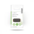 HDMI™ adapter | HDMI™ Aljzat | HDMI™ Aljzat | Aranyozott | Egyenes | ABS | Fekete | 1 db | Műanyag Zacskó