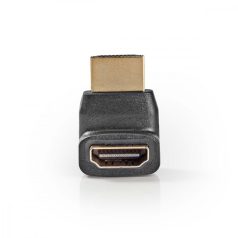   HDMI™ adapter | HDMI™ Csatlakozó | HDMI™ Aljzat | Aranyozott | Könyök 270 ° | ABS | Fekete | 1 db | Műanyag Zacskó