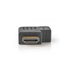   HDMI™ adapter | HDMI™ Csatlakozó | HDMI™ Aljzat | Aranyozott | Bal Könyök | ABS | Fekete | 1 db | Boríték