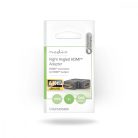 HDMI™ adapter | HDMI™ Csatlakozó | HDMI™ Kimenet | Aranyozott | Jobb Könyök | ABS | Fekete | 1 db | Műanyag Zacskó