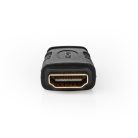HDMI™ adapter | HDMI™ Mini Csatlakozó | HDMI™ Kimenet | Aranyozott | Egyenes | ABS | Fekete | 1 db | Műanyag Zacskó