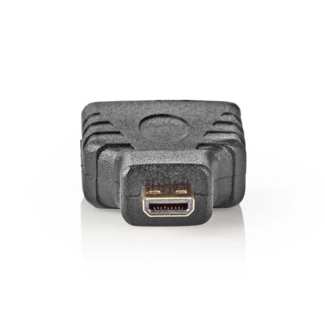 HDMI™ adapter | HDMI™ Mini Csatlakozó | HDMI™ Kimenet | Aranyozott | Egyenes | ABS | Fekete | 1 db | Műanyag Zacskó