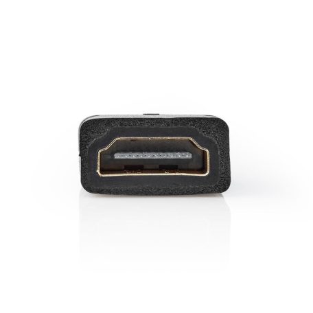 HDMI™ adapter | HDMI™ Micro Csatlakozó | HDMI™ Kimenet | Aranyozott | Egyenes | ABS | Fekete | 1 db | Műanyag Zacskó