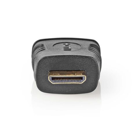 HDMI™ adapter | HDMI™ Micro Csatlakozó | HDMI™ Kimenet | Aranyozott | Egyenes | ABS | Fekete | 1 db | Műanyag Zacskó