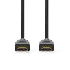 Ultra High Speed ​​HDMI ™ kábel | HDMI™ Csatlakozó | HDMI™ Csatlakozó | 8K@60Hz | 48 Gbps | 5.00 m | Kerek | 6.7 mm | Fekete | Boríték
