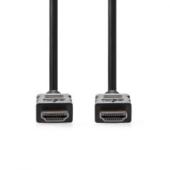   Nagy Sebességű HDMI ™ kábel Ethernet | HDMI™ Csatlakozó | HDMI™ Csatlakozó | 4K@30Hz | ARC | 10.2 Gbps | 5.00 m | Kerek | PVC | Fekete | Papírfüles
