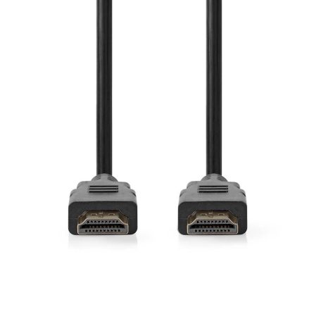 Nagy Sebességű HDMI ™ kábel Ethernet | HDMI™ Csatlakozó | HDMI™ Csatlakozó | 1080p@60Hz | 10.2 Gbps | 1.50 m | Kerek | PVC | Fekete | Papírfüles