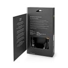 Nagy Sebességű HDMI ™ kábel Ethernet | HDMI™ Csatlakozó | HDMI™ Csatlakozó | 4K@60Hz | ARC | 18 Gbps | 3.00 m | Kerek | Pamut | Gun Metal Szürke | Ablakos Fedő Doboz