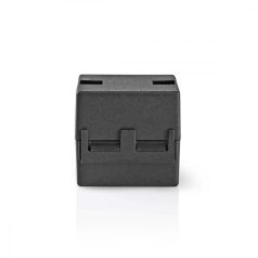   ferritszűrős | 12 mm | ABS | Fekete | 25 db | Műanyag Zacskó