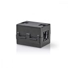 ferritszűrős | 6.50 mm | ABS | Fekete | 25 db | Műanyag Zacskó