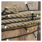 Standard LED sorolható karácsonyi füzér, 10 m, kültéri és beltéri, hideg fehér