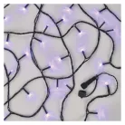 Standard LED sorolható karácsonyi füzér, 10 m, kültéri és beltéri, lila