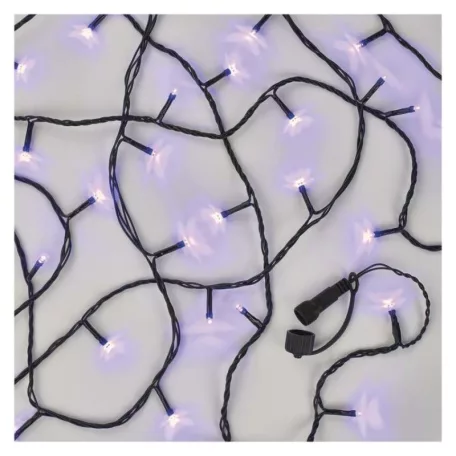 Standard LED sorolható karácsonyi füzér, 10 m, kültéri és beltéri, lila