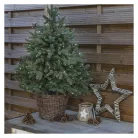 Standard LED sorolható karácsonyi füzér, 10 m, kültéri és beltéri, zöld