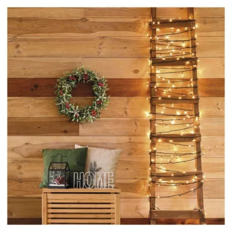 Alapkészlet Standard sorolható füzérekhez, 10 m, kültéri, meleg fehér, időzítő