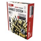 Standard LED sorolható karácsonyi füzér, 5 m, kültéri és beltéri, meleg fehér