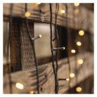 Standard LED sorolható karácsonyi füzér, 5 m, kültéri és beltéri, meleg fehér