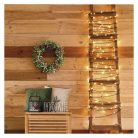 Standard LED sorolható karácsonyi füzér, 5 m, kültéri és beltéri, meleg fehér