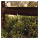 Standard LED sorolható karácsonyi füzér – jégcsapok, 2,5 m, kültéri, hideg fehér