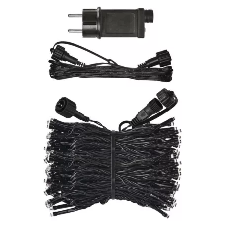 EMOS CNT Kezdő készlet – jégcsapok 2,5m 100LED IP44 12W, hideg fehér, időz.