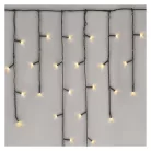 Standard LED sorolható karácsonyi füzér – jégcsapok, 2,5 m, kültéri, meleg fehér