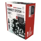 Standard LED sorolható karácsonyi füzér – háló, 1,5x2 m, kültéri, hideg fehér