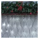 Standard LED sorolható karácsonyi füzér – háló, 1,5x2 m, kültéri, hideg fehér