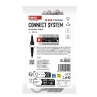 Hosszabbító kábel sorolható Standard fényfüzérekhez, áttetsző, 10 m, kültéri és beltéri