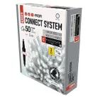 Profi LED sorolható füzér, fehér, 5 m, kültéri és beltéri, hideg fehér