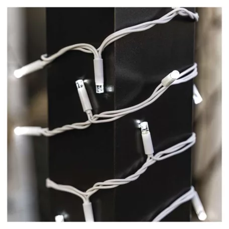 Profi LED sorolható füzér, fehér, 5 m, kültéri és beltéri, hideg fehér