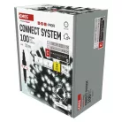 Profi LED sorolható füzér, villogó, 10 m, kültéri és beltéri, hideg fehér