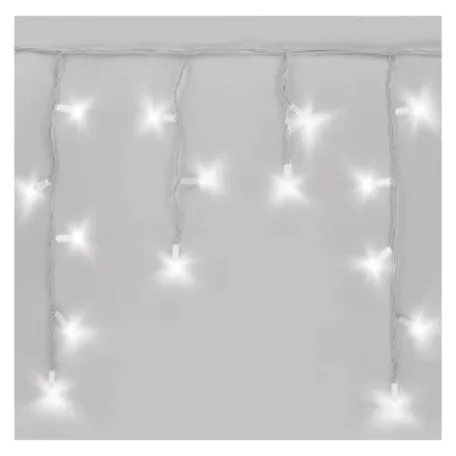 Profi LED sorolható füzér, fehér – jégcsapok, 3 m, kültéri, hideg fehér