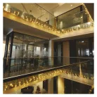 Profi LED sorolható füzér, villogó, fehér – jégcsapok, 3 m, kültéri, meleg/hideg fehér