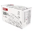 LED karácsonyi nano fényfüzér, ezüst, 10 m, kültéri és beltéri, hideg fehér, időzítő