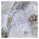 LED karácsonyi nano fényfüzér, zöld, 4 m, kültéri és beltéri, hideg fehér, időzítő