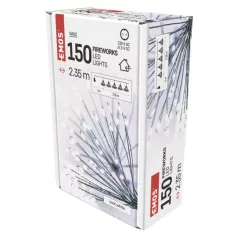   LED fényfüzér – fürtök, nano, 2,35 m, beltéri, hideg fehér, időzítő