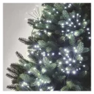 LED fényfüzér – fürtök, nano, 5,2 m, beltérre, hideg fehér, időzítő