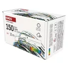 LED karácsonyi nano fényfüzér, zöld, 15 m, kültéri és beltéri, többszínű, időzítő