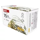 LED karácsonyi nano fényfüzér, zöld, 7,5 m, kültéri és beltéri, meleg fehér, időzítő