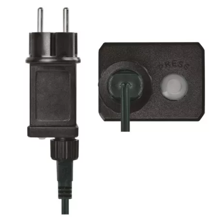 LED karácsonyi drop fényfüzér, 16 m, kültéri és beltéri, meleg fehér, időzítő