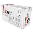 LED karácsonyi nano fényfüzér – süni, 2,4 m, 3x AA, beltéri, hideg fehér, időzítő