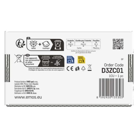 LED nano lánc napelemmel, réz, 12 m, kültéri és beltéri, hideg fehér, időzítő