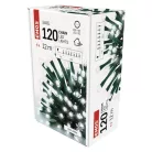 LED karácsonyi fényfüzér, 12 m, kültéri és beltéri, hideg fehér, időzítő