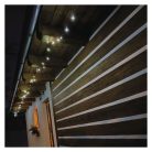 LED karácsonyi fényfüzér, 18 m, kültéri és beltéri, hideg fehér, időzítő