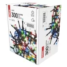 LED karácsonyi fényfüzér – süni, 6 m, kültéri és beltéri, többszínű, időzítő