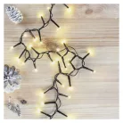 LED karácsonyi fényfüzér – süni, 6 m, kültéri és beltéri, meleg fehér, időzítő