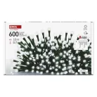 LED karácsonyi jégcsapok, 10 m, kültéri és beltéri, hideg fehér, programokkal