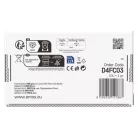 LED karácsonyi fényfüzér, 8,4 m, 3x AA, kültéri és beltéri, hideg fehér, időzítő